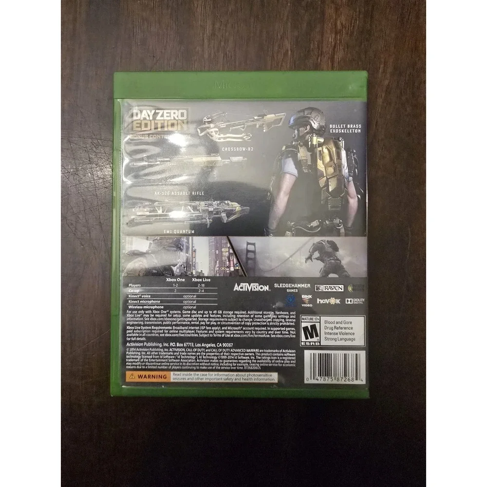 Call of Duty: Advanced Warfare: Day Zero Edition (Microsoft Xbox One)CIB -Tested